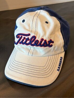 Titleist Texas Rangers Golf Hat Strapback Adjustable MLB Baseball One Size ⚾️